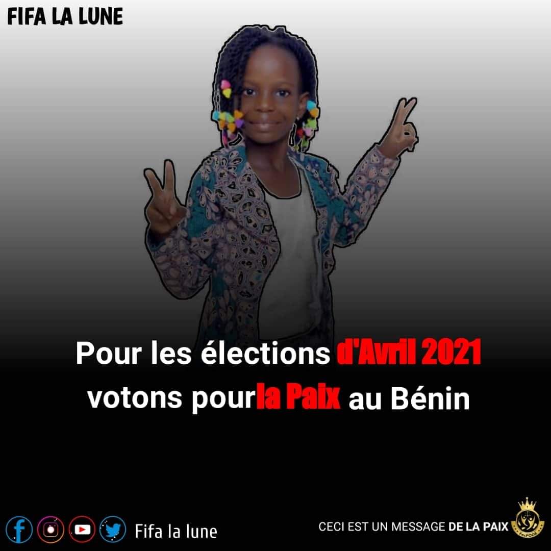 Un bonjour de paix à chacun et à tous.  Chers adultes optotez  pour paix c'est sauvé l'avenir des enfants.  Que Dieu vous prote. #Fifalalune <a href="/charaf_yarou/">YAROU charaf</a> <a href="/gouvbenin/">Gouvernement du Bénin 🇧🇯</a> <a href="/ONU_fr/">Nations Unies (ONU)</a> <a href="/euphrosine123/">Marie Euphrosine OGOUTEIBO</a> <a href="/EmmanuelGanse/">Monsieur GANSE🇧🇯</a> <a href="/ca_agbessi/">Célestin-Alexis Agbessi</a> <a href="/PlanIntlBenin/">Plan International Bénin</a>  <a href="/UNICEF_Benin/">UNICEF Benin</a>  @Esprit_saint00 <a href="/France24_fr/">FRANCE 24 Français</a>