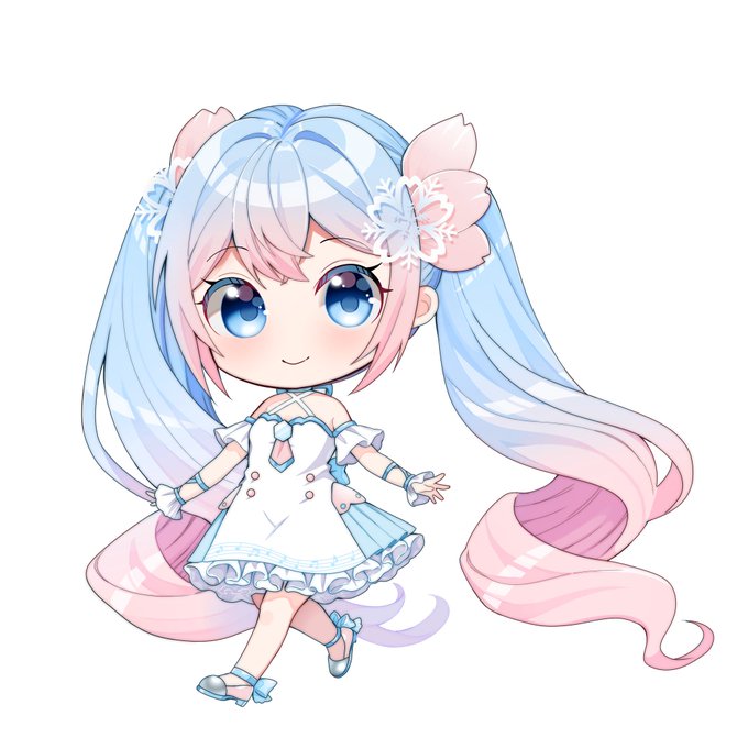 桜雪ミクさん 