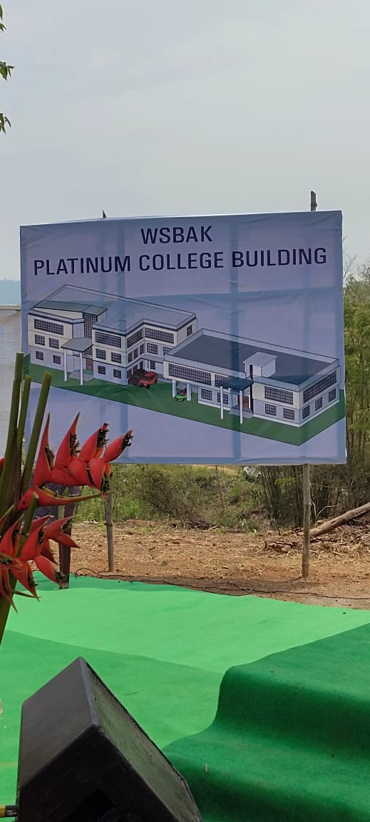 jacob_zhimomi's tweet photo. Laid the foundation stone for establishing a college at Nihokhu village WSBAK centre at Dimapur Today. I thank everyone involved in making the proposal a reality today.
#unityanddevelopment
#platinumjubileeWSBAK
@MyGovNagaland https://t.co/VNjeIPfThW
