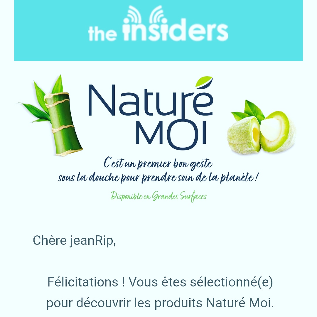 jean_ripert's tweet photo. #ambassadeur @NaturéMoi avec @TheInsidersFr 👍🙂

#ladoucheengagée https://t.co/unAaWuueIL