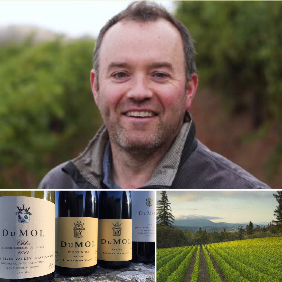 Epic tasting with Andy Smith <a href="/ScotsVigneron/">andy smith</a> of <a href="/DuMOLWinery/">DuMOL Winery</a> 
🌟Estate Pinot Noir ‘13 £76: 18 votes
🍇Russian River Valley Syrah ‘13 £53: 13 votes
👌Ritchie-Lorenzo Old Vines Chloe Chardonnay’14 £59: 12 votes
🍷Montecillo Vineyard Cabernet Sauvignon ‘16 £79: 8 votes
#raeburnwine