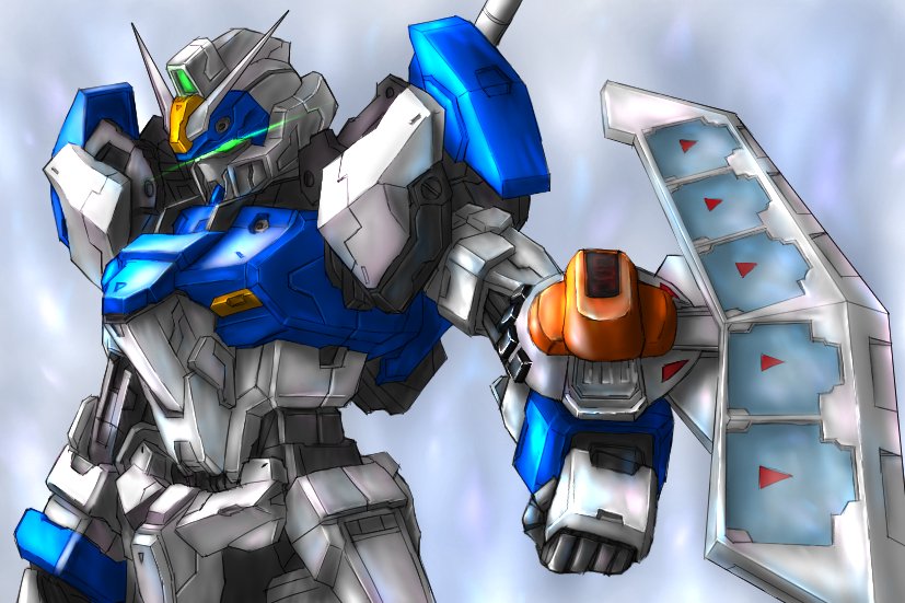 #過去絵で食ういいねは旨い
かなりガンダム味濃い目ですが 