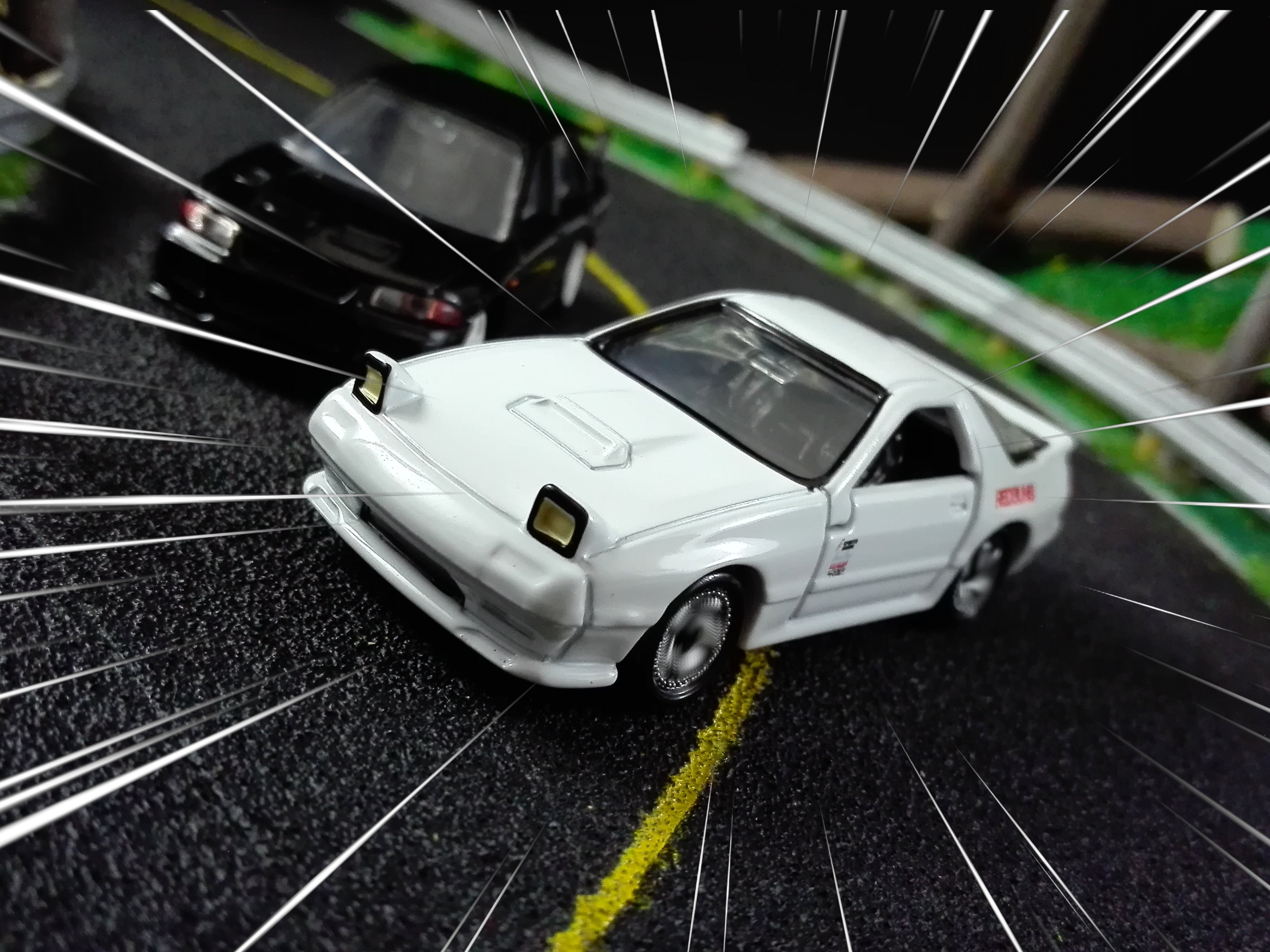 Hosaka Senpai Station To Station Play With Emotion Wanna Lead The New Revolution Station To Station Ready To Action Gotta Feel The Power Inside You 頭文字d イニシャルd Initiald Stationtostation Evo3