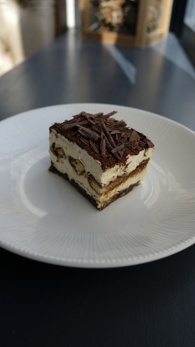 DobsonParnell's tweet photo. Just in dessert heaven right now π€€. Can't beat a classic tiramisu π₯. Available on our at home menu https://t.co/vw505NZsVT
#tiramisu #dobsonandparnell #food #foodie #takeaway #takeout #restaurantathome #cake #weekend #saturday #newcastlequayside #newcastle #ne1 https://t.co/k0fsfctKfb