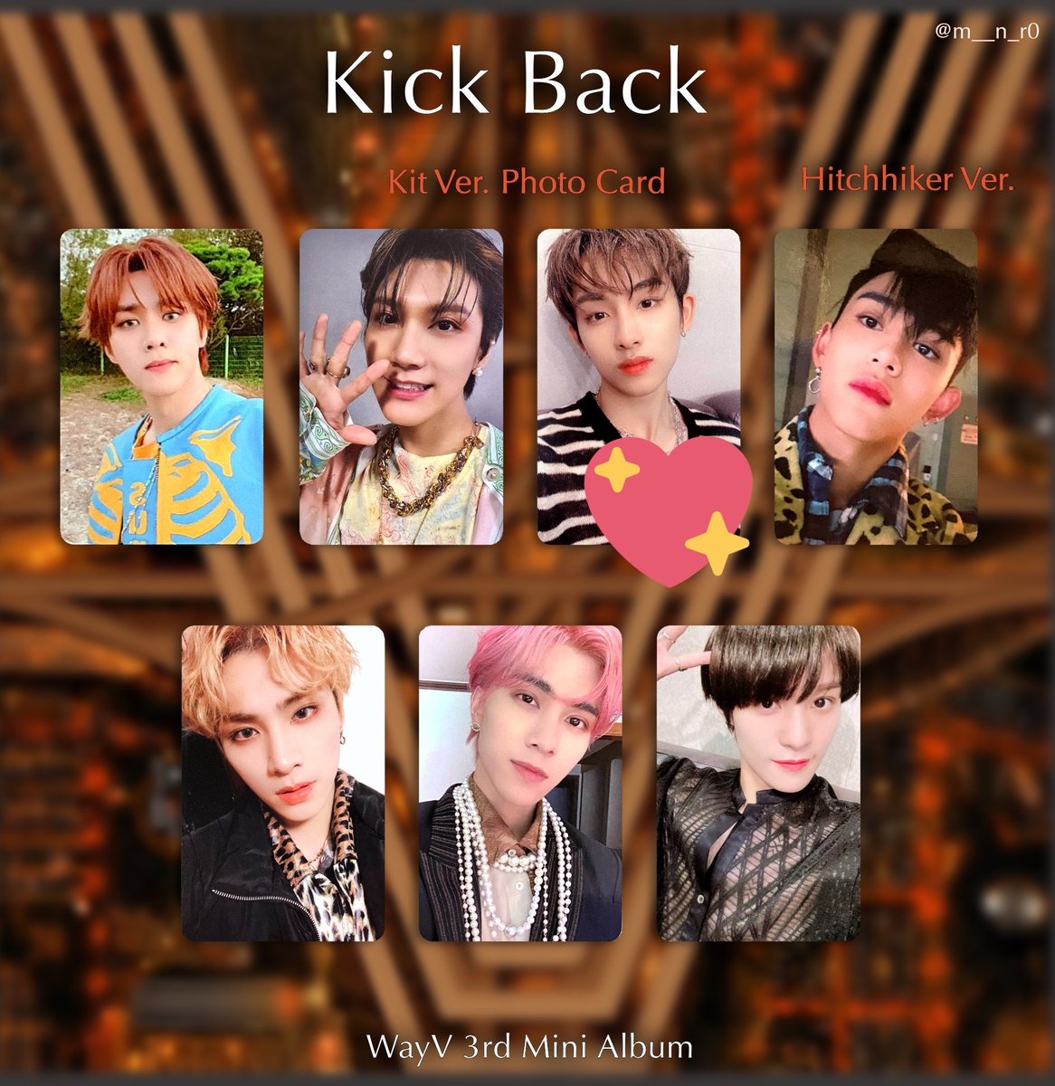 WayV kick back 中国盤 テン トレカ - アイドルグッズ