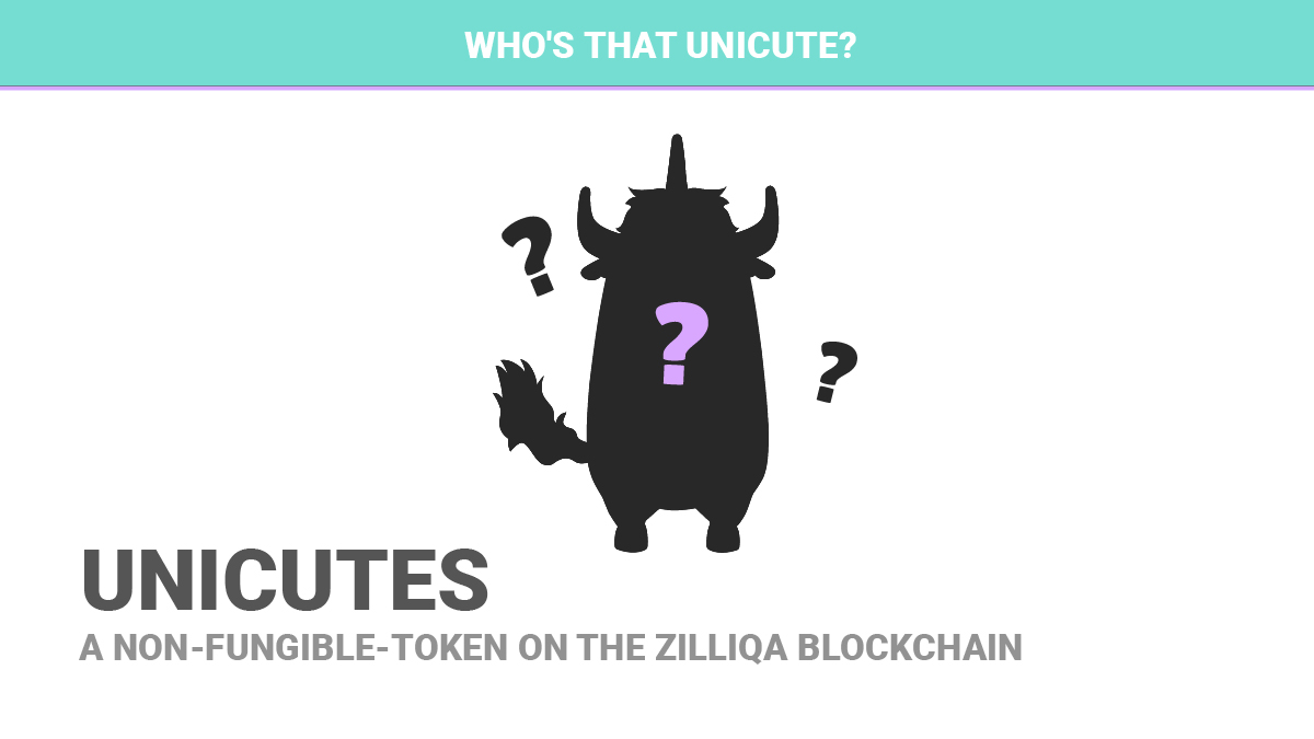 unicutes's tweet photo. #zilliqa #unicutes #zil #nft https://t.co/692PcmGpwC