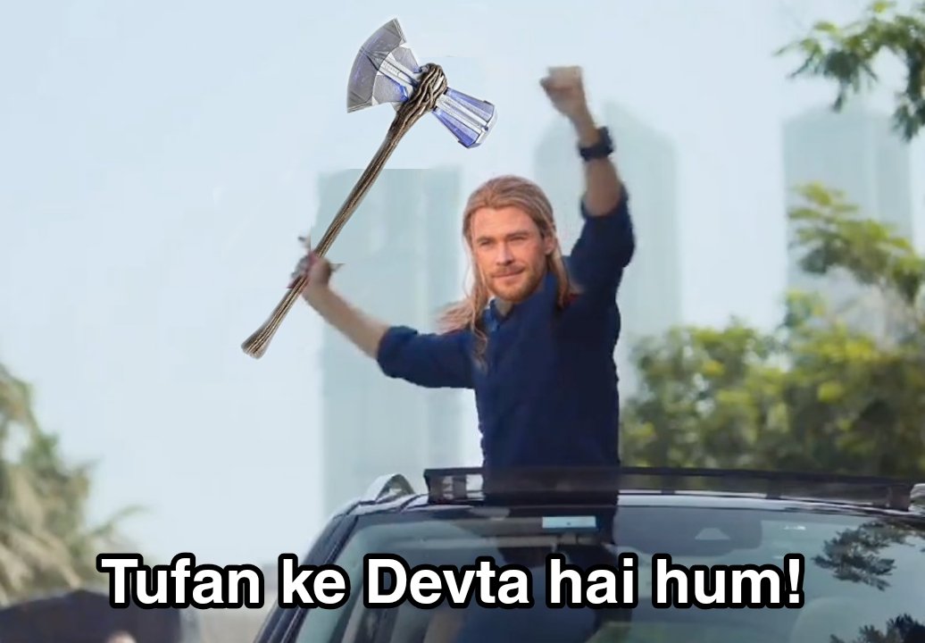RT @pubgkadeewana: Thor while introducing himself to others : https://t.co/PNuQH4PYiu
