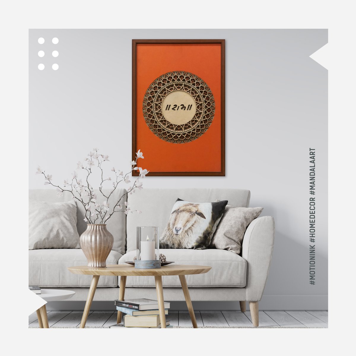 motioninkstore's tweet photo. The meaning of the word mandala in Sanskrit is circle. The mandala also represents spiritual journey within the individual viewer This Mandala Helps Acquire Beauty, Love, Passion, Hope and Compassion. This is a high-quality product that you can use as a home decoration item. https://t.co/QZZFIaTCwv
