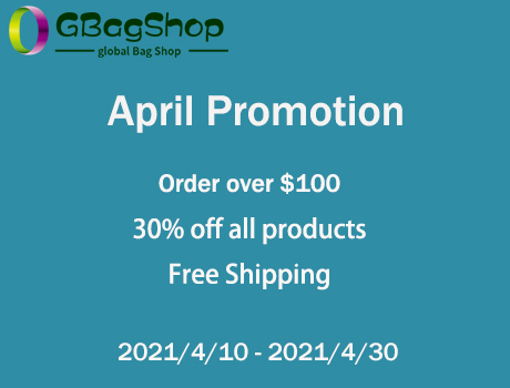 GBagShop1's tweet photo. Don't miss the chance to get 30% off on your shopping cart https://t.co/2zZeQ3EkcU  #GBagShopAprilPromotion #GBagShopPromotion https://t.co/ueN1A7sH7v