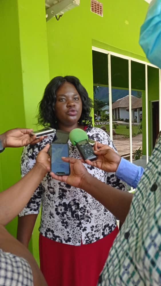 PoneloPonie's tweet photo. In regards to the  outcome of the project, I  briefed reporters on the approach to be taken in trying to address the issue at community level so as to achieve an empowered and resilient community that is able to address issues that lead to extortion. #GIResilience #ResilienceFund https://t.co/dFkUkiauOL