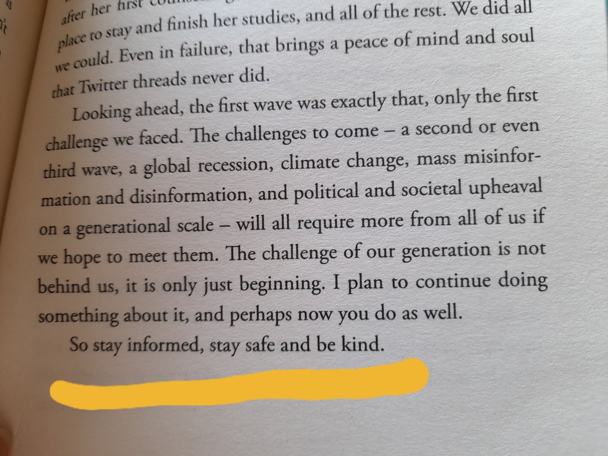 Amy Richards (@richards__amy) on Twitter photo Bit late to the party, but finally got round to finishing this incredible book, thank you <a href="/DrDomPimenta/">Dr Dominic Pimenta MD</a> for your insights into the harsh reality of the beginnings of the pandemic and for inspiring me to focus my Msc on burnout during a pandemic. The last words are ones to live by Bit late to the party, but finally got round to finishing this incredible book, thank you <a href="/DrDomPimenta/">Dr Dominic Pimenta MD</a> for your insights into the harsh reality of the beginnings of the pandemic and for inspiring me to focus my Msc on burnout during a pandemic. The last words are ones to live by