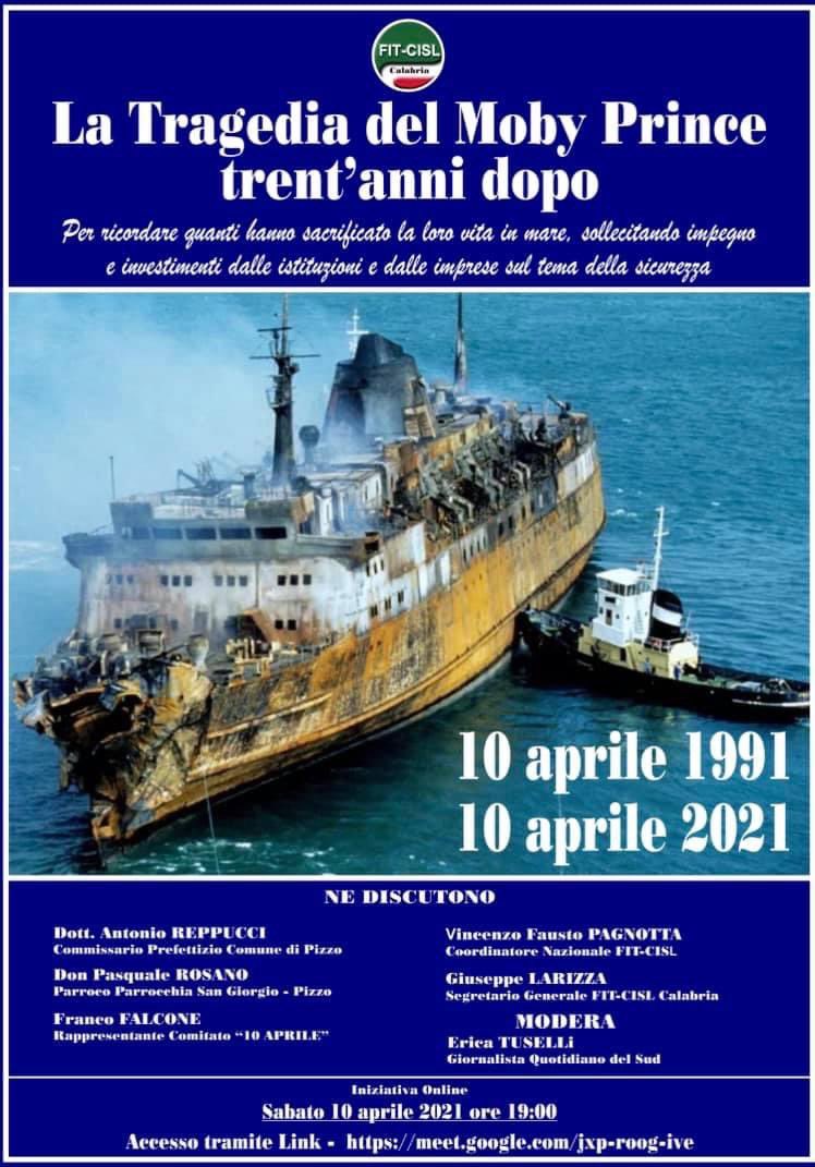 EricaTuselli's tweet photo. Ci sono ferite così profonde che da private si trasformano in collettive, soprattutto in una comunità con un rapporto viscerale con il lavoro in mare e che in una notte perde 4 componenti. #mobyprince 
Ci vediamo alle 19 su Meet, basta cliccare questo link https://t.co/2zm63WjcJN https://t.co/KaFULuTrPC