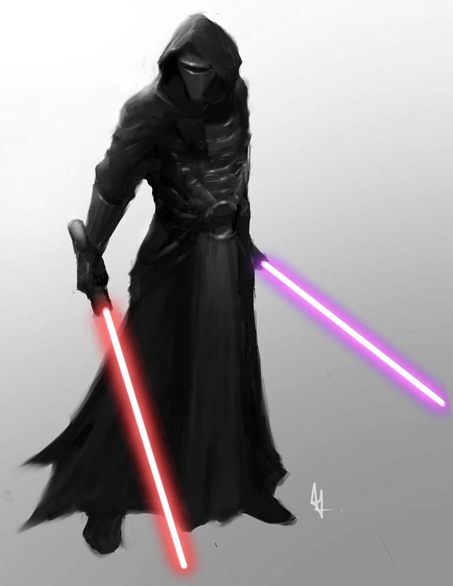 Darth Revan Speed Paint from instagram.com/starwarsformom #revan #darthrevan #starwars #starwarslegends #starwarsart #starwarsfanart #starwarsblackseries #sith #sithlord #scifi #scifiart #characterart #theoldrepublic