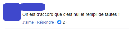 On quitte le monde des patriotes pour le monde facebook :