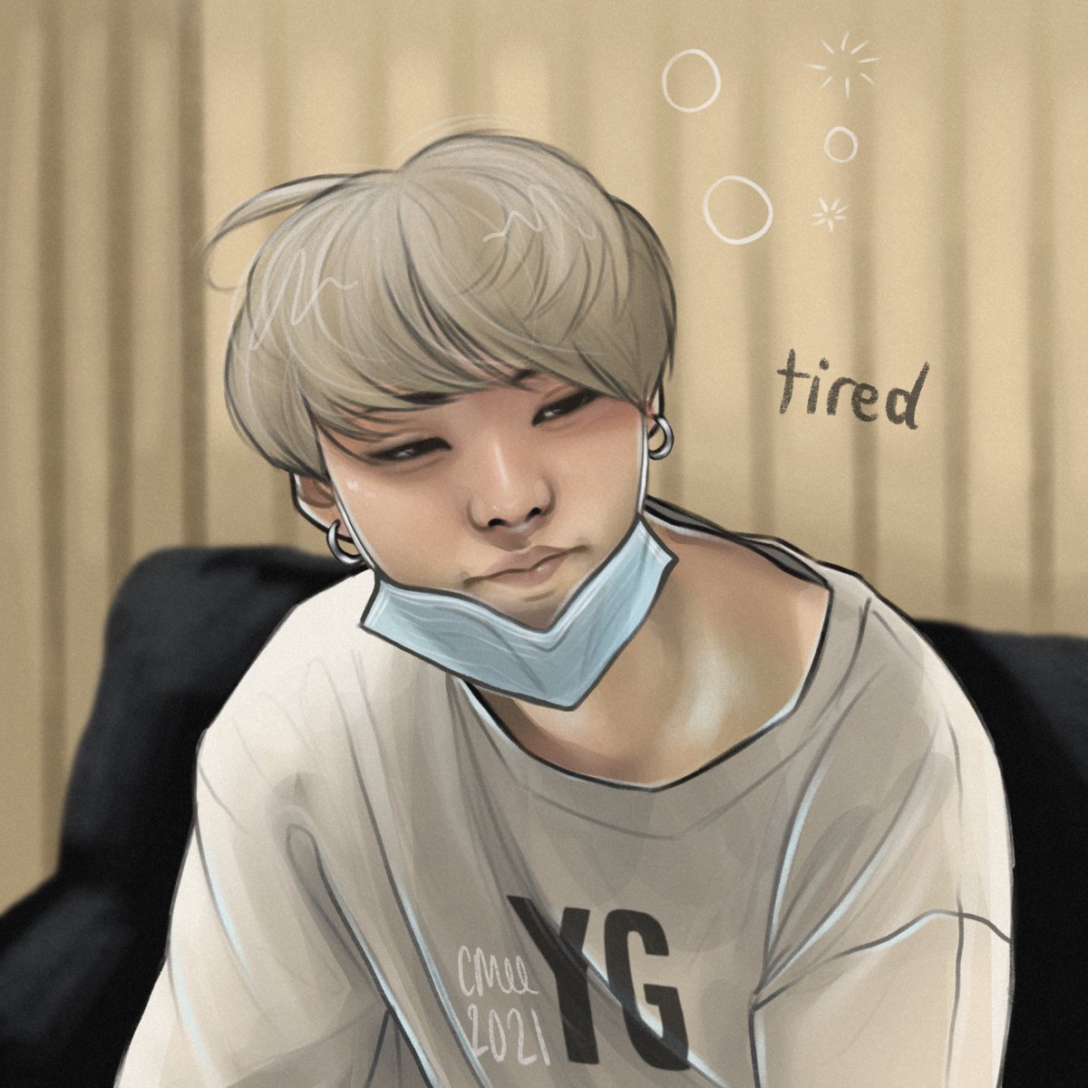 cmeeart_twt's tweet photo. tired
Lil Boongi was a fun lil time to just sketch and it was a super quick one too dayum 😁
Plain sketch version below
#YOONGI #SUGA #tored #BTS @BTS_twt https://t.co/pg2n7sqjg7