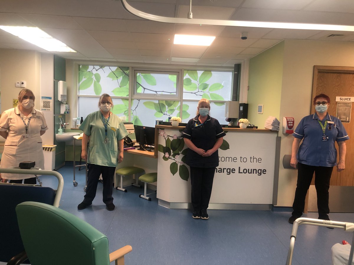 Sue Timmins (@sue_timminsnhs) on Twitter photo A huge thank you to the discharge lounge this week who have safely distanced & safely discharged a record number of patients. The wards have been amazing ensuring patients are ready to transfer to the lounge Fabulous Team Work thank you all so much <a href="/DerrifordNurses/">UHP Nursing 💙</a> <a href="/AnnJamesNHS/">Ann James 🌈</a> A huge thank you to the discharge lounge this week who have safely distanced & safely discharged a record number of patients. The wards have been amazing ensuring patients are ready to transfer to the lounge Fabulous Team Work thank you all so much <a href="/DerrifordNurses/">UHP Nursing 💙</a> <a href="/AnnJamesNHS/">Ann James 🌈</a>