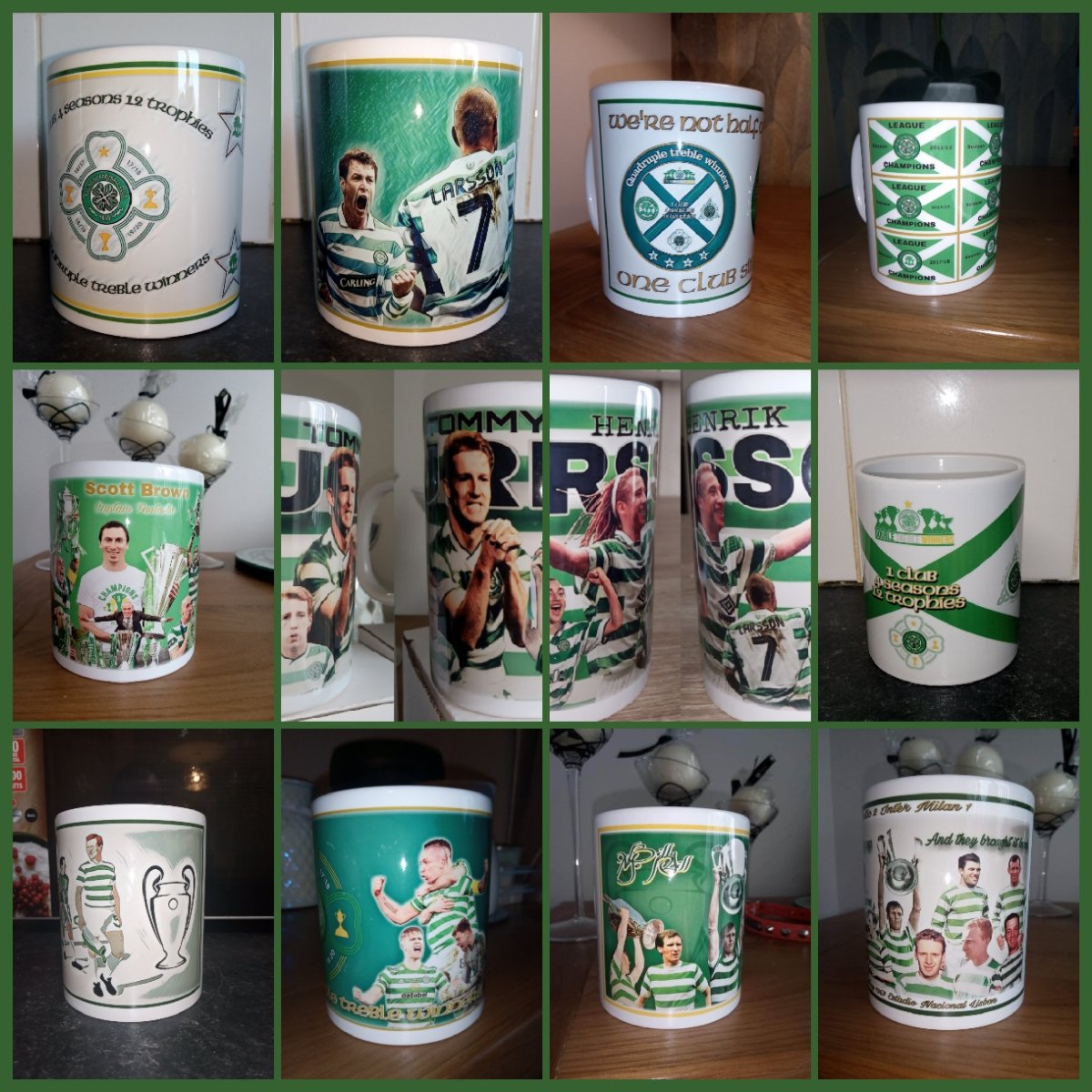Few mugs I've done anyone wants one give me a shout 👍🍀