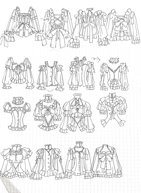 ファッションイラストのtwitter漫画作品 ファッションイラストのtwitter漫画作品