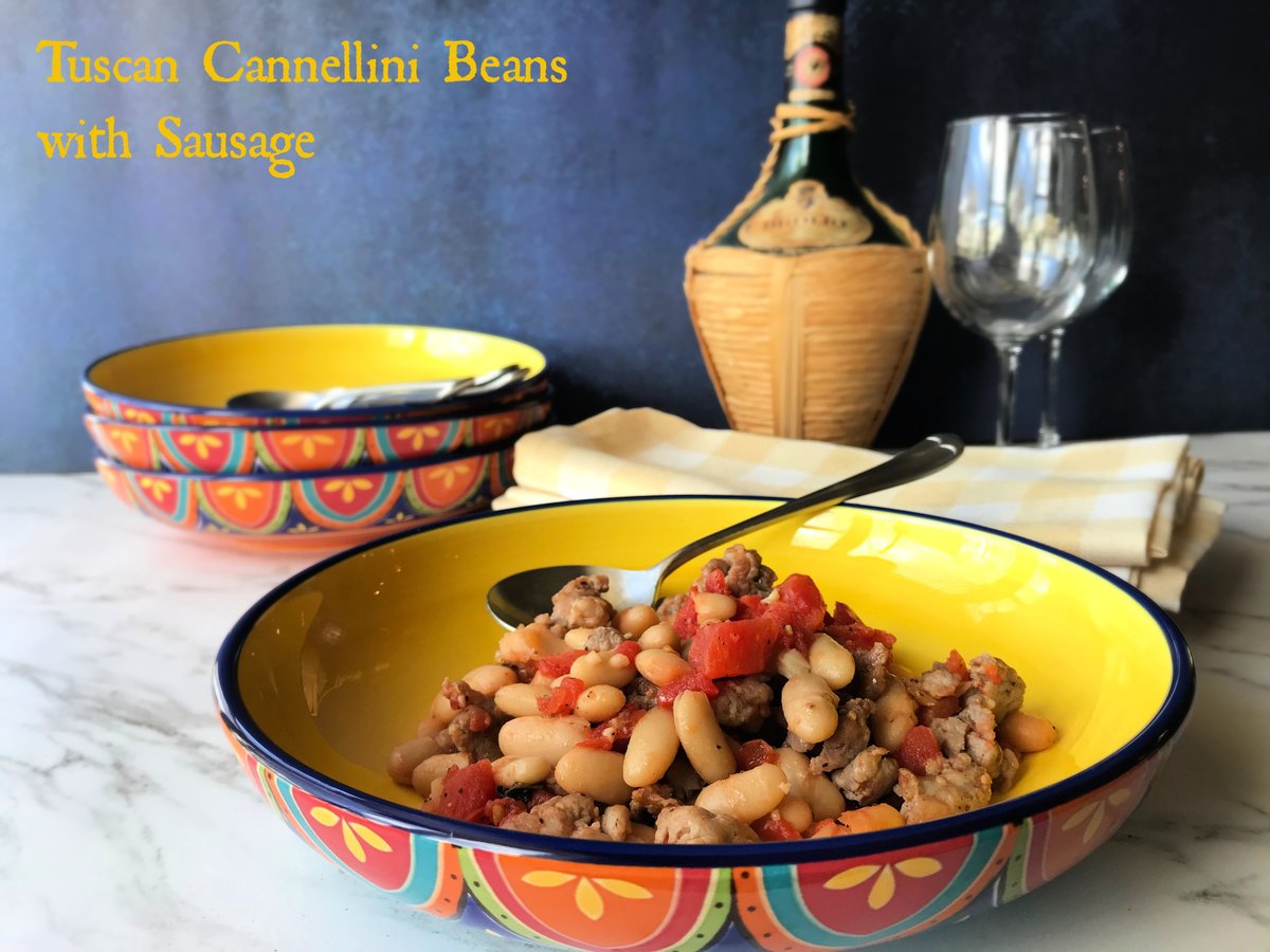 CookingBudget's tweet photo. TUSCAN CANNELLINI BEANS with SAUSAGE. It's a Tuscan inspired dish that is not only delicious and hearty, the cost is just 90 cents per serving and feeds six. Please visit the blog for the recipe.
https://t.co/a36smBhVzb https://t.co/9TpVzc096D