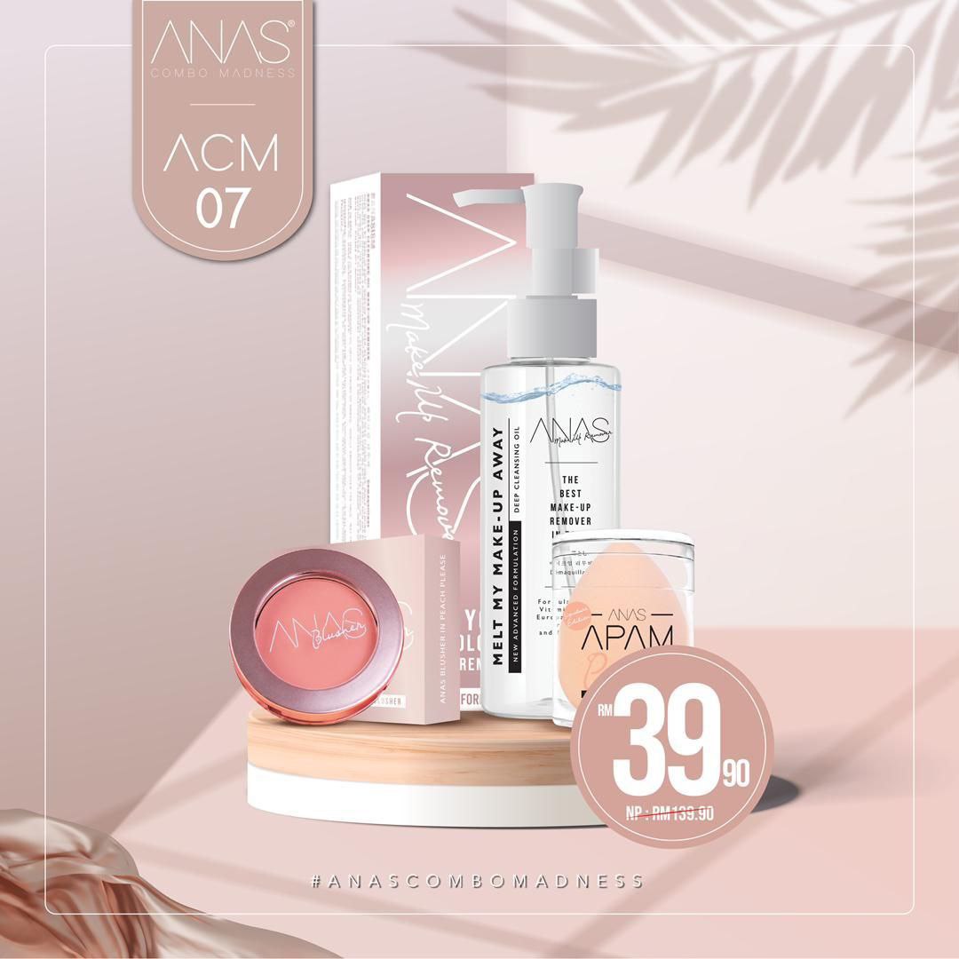 syzwaniii___'s tweet photo. ANAS Combo Madness 07
✔️APAM
✔️BLUSHER
✔️MAKEUP REMOVER
Noww : RM39.90/set
Normal Price : RM 139.90
https://t.co/uox6K2SJXA
@anasism #ANAScombomadness #ANAScosmetic #ANASism https://t.co/BUHv9iwIyI