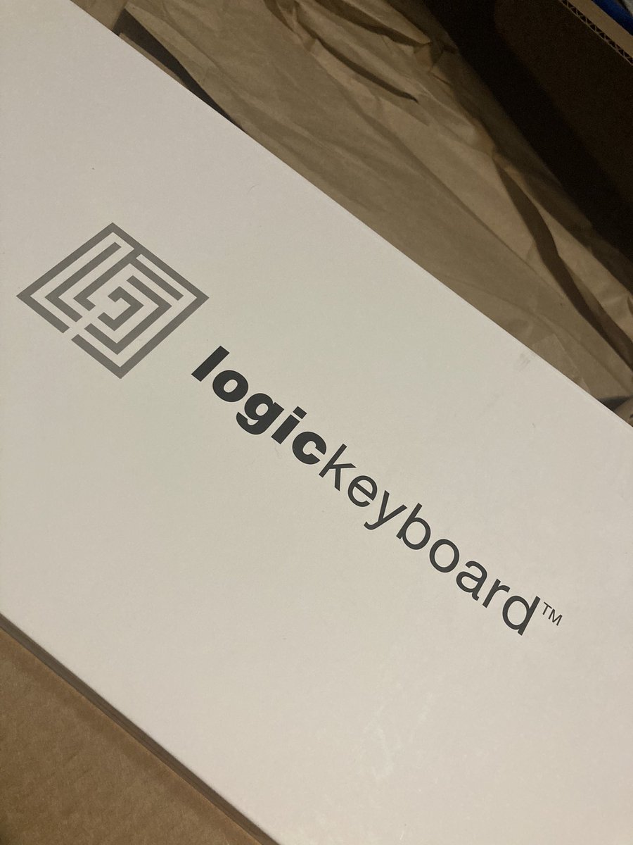 Looking forward to trying yalls product out @LogicKeyboard 🔥