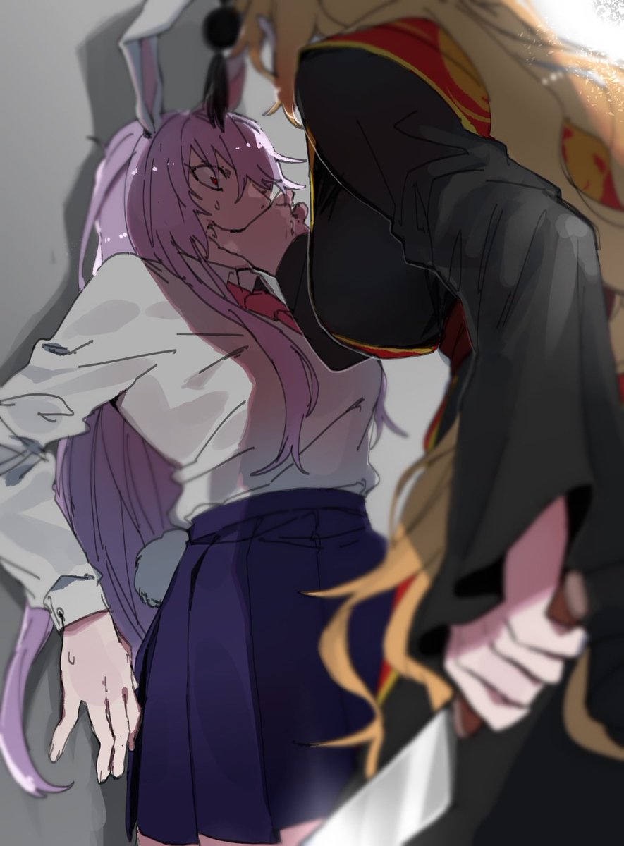 有るごんくん on X: 【東方】(お題箱より)ヤンデレ純狐×優曇華 t.coEgfO8hJ041  X