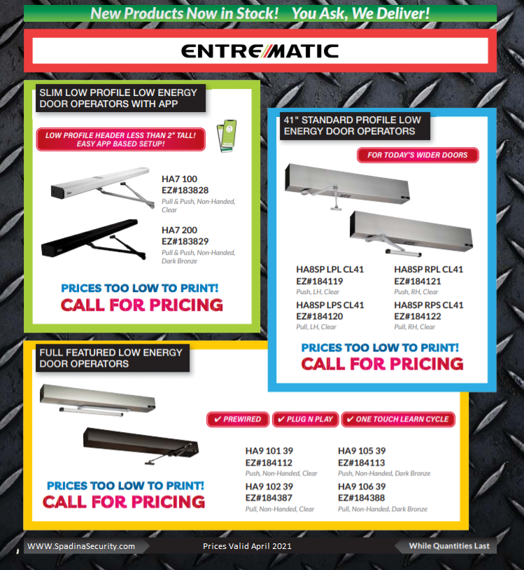 spadinasecurity's tweet image. #DoorOperator #special Automatically open your door when you approach.  #torontolocksmith