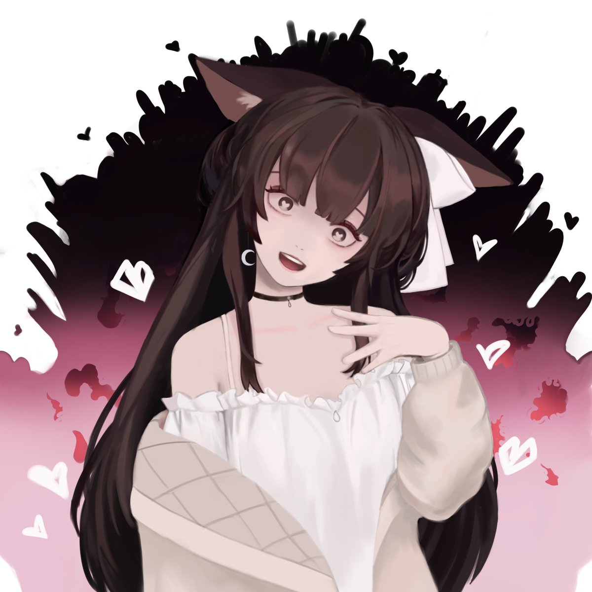 Gyunzai_'s tweet photo. "Do you like me talking down to you~?"
This is my fanart of @yueko__ oc Chai, I really love your stream is the best!
#artforchai #chaimes https://t.co/tYWsLKM3NN
