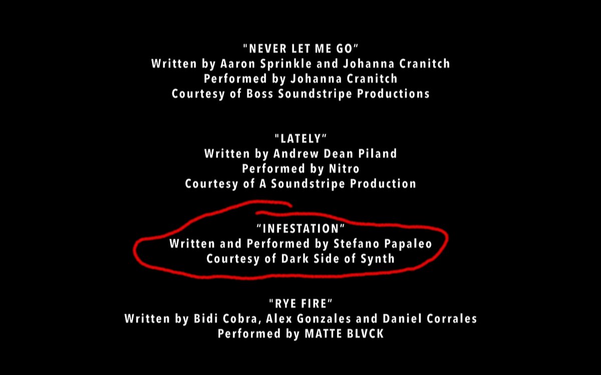 DarkSideOfSynth's tweet image. ✌️How I landed my 1st #sounddesign &amp;amp; #filmscoring gig from a #synthjam in @vcvrack , worked with @ardourdaw on #Linux and saw my name in the credits on &apos;STAY&apos;😊 @thecuetube 
darksideofsynth.com/infestation_ho…
#DarkSideOfSynth #KeepTheFaith #electronicmusic #synthfam