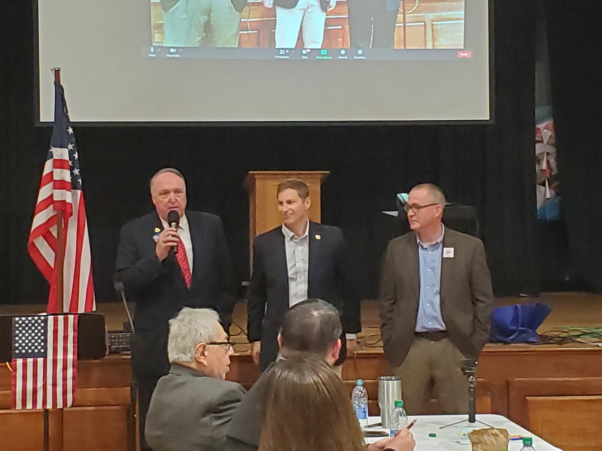 FrankWilliams's tweet image. Court of Appeals Judges John Tyson &amp;amp; Jefferson Griffin and Trey Allen, candidate for NC Supreme Court, at the @NCGOP7 convention. #ncgop #nc7