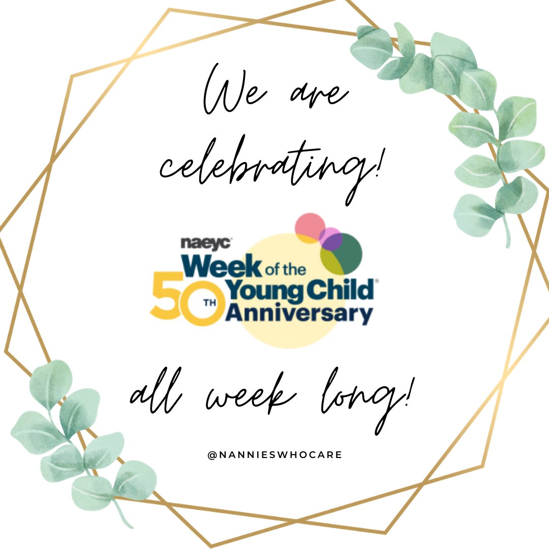 Today marks the first day in the celebration of the #weekoftheyoungchild! 
#INTD21 is coming! 
Stay tuned for the link to register.

#nannypalooza #nannylife #nannytrainings #nannylife #floridananny #nannylog #ncs #nannyfamily #householdmanager #nannies #nannyagency #childcare