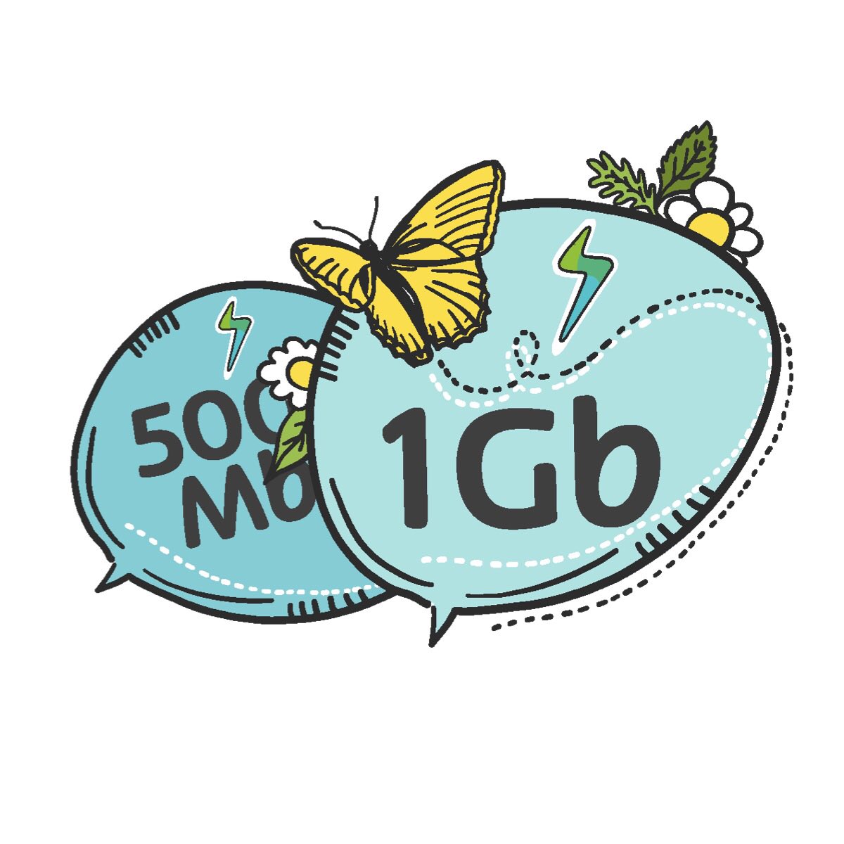 sandrastaufer's tweet photo. Illustration for the new website for @lightningfibre, a brand new broadband network for East Sussex. Their full fibre network can actually deliver symmetric 10Gbps speeds for all, so it’s fully future proofed. #fasternetwork #broadband #sussex #highspeed #bandwidth #network https://t.co/xQ49zcbsj1