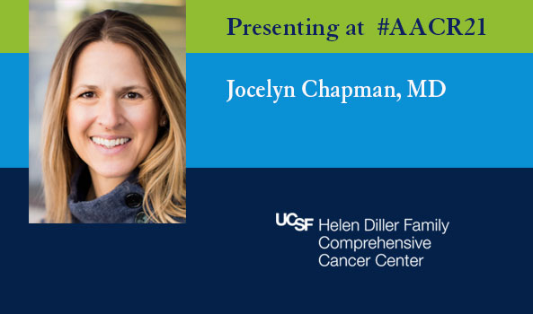 4/10 #AACR21 Poster: Jocelyn Chapman @bossmd @ucsfhealth presents 'Circulating tumor DNA predicts disease recurrence in #OvarianCancer patients' | See full list of UCSF presentations ow.ly/O30150ElbzA