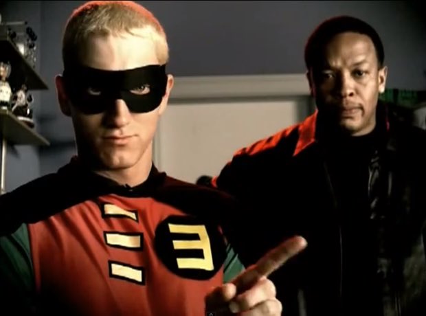 Eminem as robin: