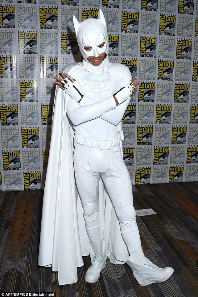 Jaden Smith as white Batman: