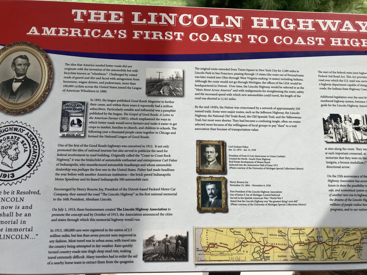 ChrzanSusan's tweet photo. @SecretaryPete Just remembering that Northern Indiana has a long history of creating new infrastructure. https://t.co/v0l1Tj7EGy