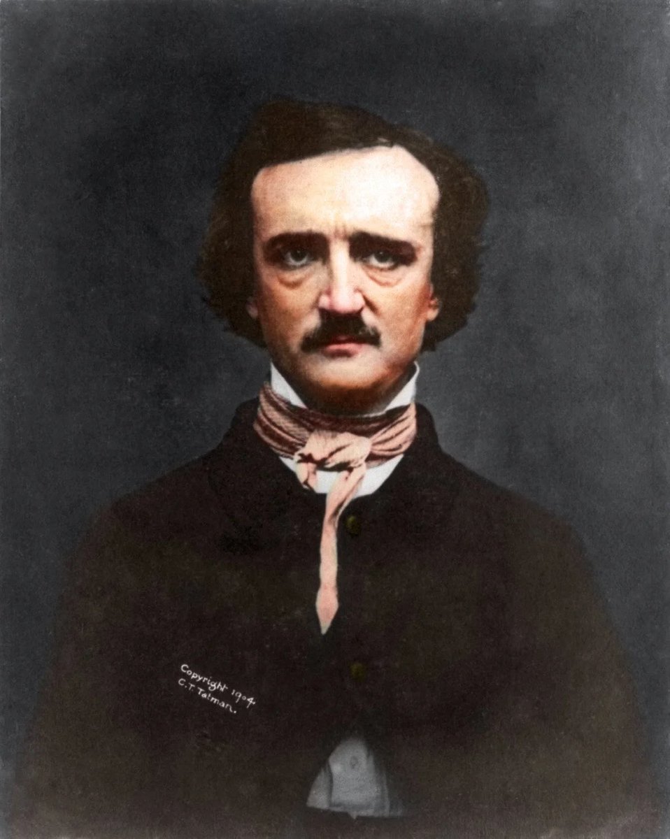 ddoniolvalcroze's tweet photo. “Words Have No Power to Impress the Mind Without the Exquisite Horror of Their Reality."
- Edgar Allan Poe https://t.co/aOsWhUual6