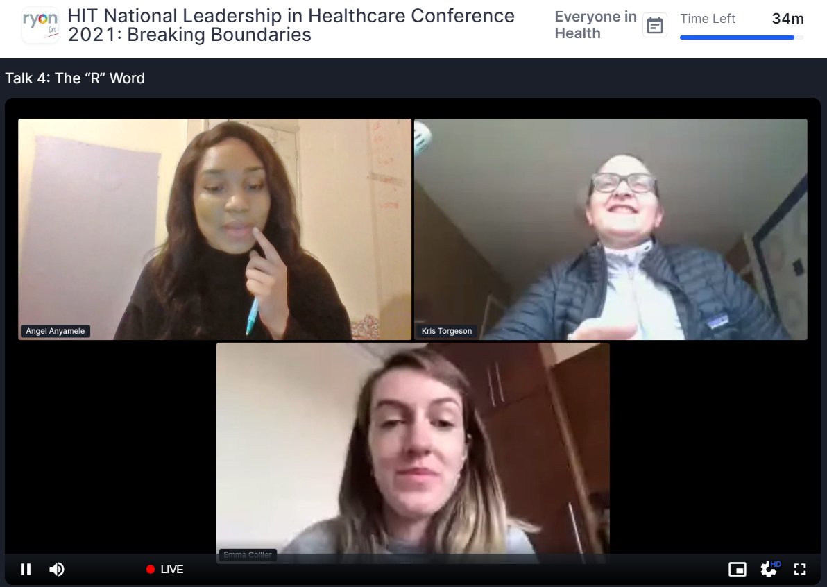 A beautiful way to end our conference! An absolute pleasure to have <a href="/KrisTorgeson/">Kris Torgeson</a>  (CEO of <a href="/SaferSurgery/">Lifebox</a>) and Dr Emma Collier share their wisdom on Leadership and the importance of reflection and supporting one another!

#LeadersDefyBoundaries