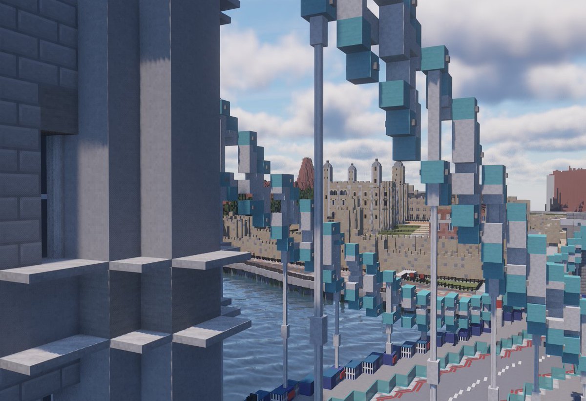 _London_Project's tweet image. #TowerofLondon recreated in #Minecraft is almost complete! Visit the map by clicking the link tree in our bio!