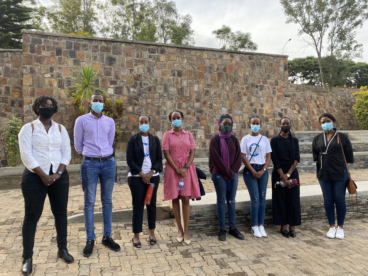 KigaliShapers's tweet photo. This afternoon some of us visited the @Kigali_Memorial to pay tribute to the lives lost during the 1994 Genocide against the Tutsi. #Kwibuka27 

Remember - Unite - Renew 💜 https://t.co/1xu4GWI8kx