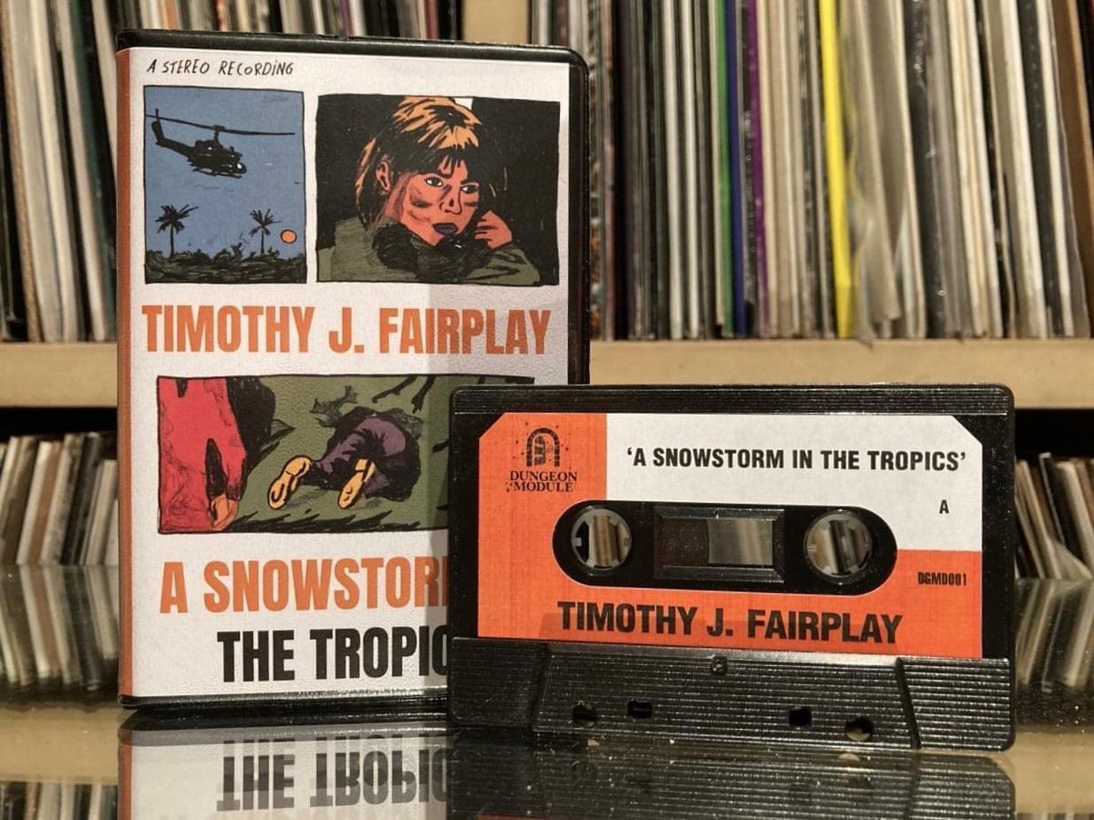 Based in Walthamstow, <a href="/TimothyFairplay/">Timothy J Fairplay</a> has guested for us on a few occasions over the last couple of years. His new album ‘A Snowstorm In The Tropics’ is currently available via Bandcamp but if you DM us before buying we can organise a local pick up!
timothyjfairplay1.bandcamp.com/album/a-snowst…