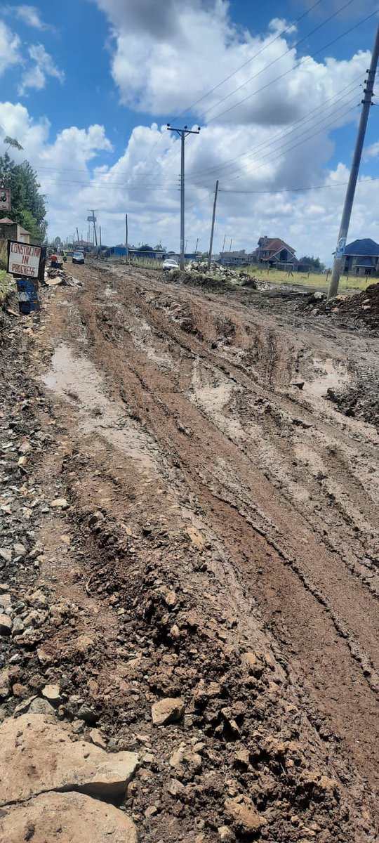 <a href="/KURAroads/">Kenya Urban Roads Authority (KURA)</a> mlolongo,katani kamulu phase three might be the worst road to  be done by kura if the    the current contractor  doesn't improve. Alot to be desired <a href="/EACCKenya/">EACC</a> <a href="/StateHouseKenya/">State House Kenya</a>