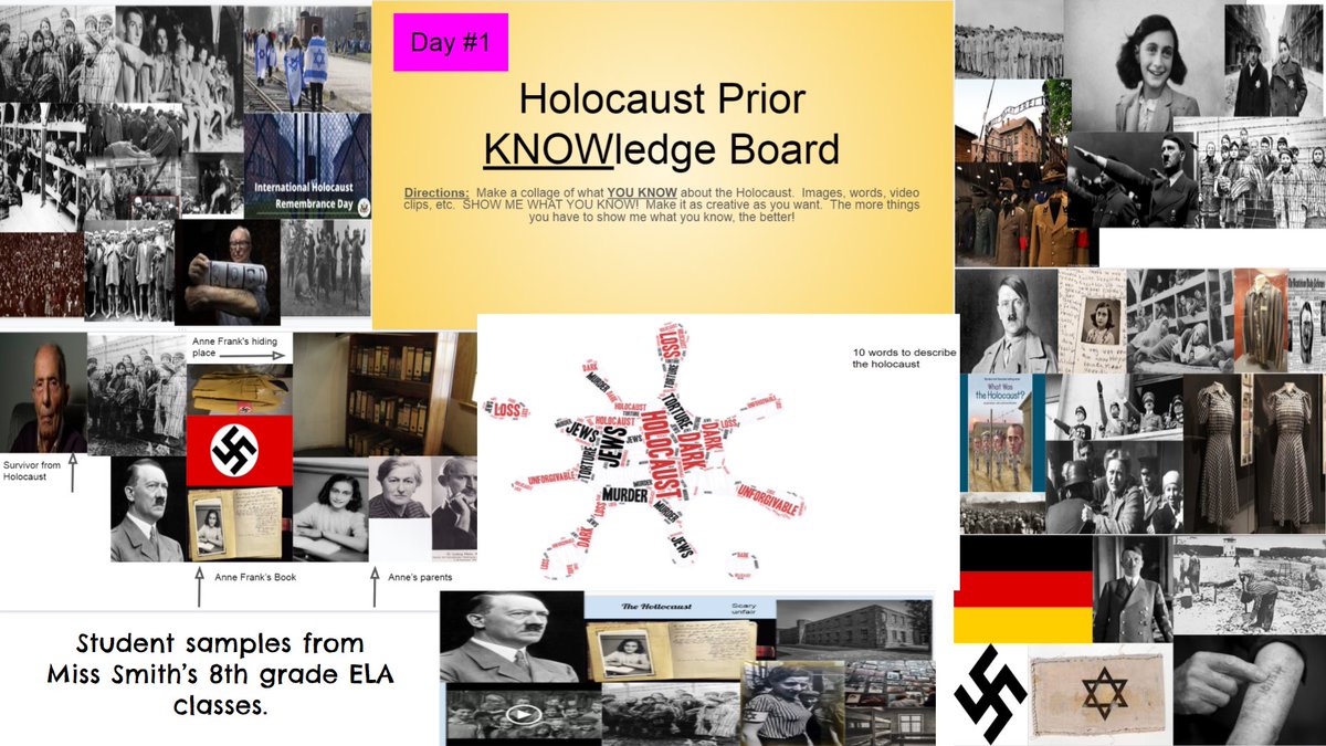 MissSmithLMS's tweet photo. Celebrated #HolocaustRemembranceDay this week w/ a variety of activities & different perspectives! We learned about the children (German and Jewish) of war and what they went through during that horrific time in our history. @Liberty_WO @woschools @ReadWorks #woreads #wowrites https://t.co/G7p3fewhO0