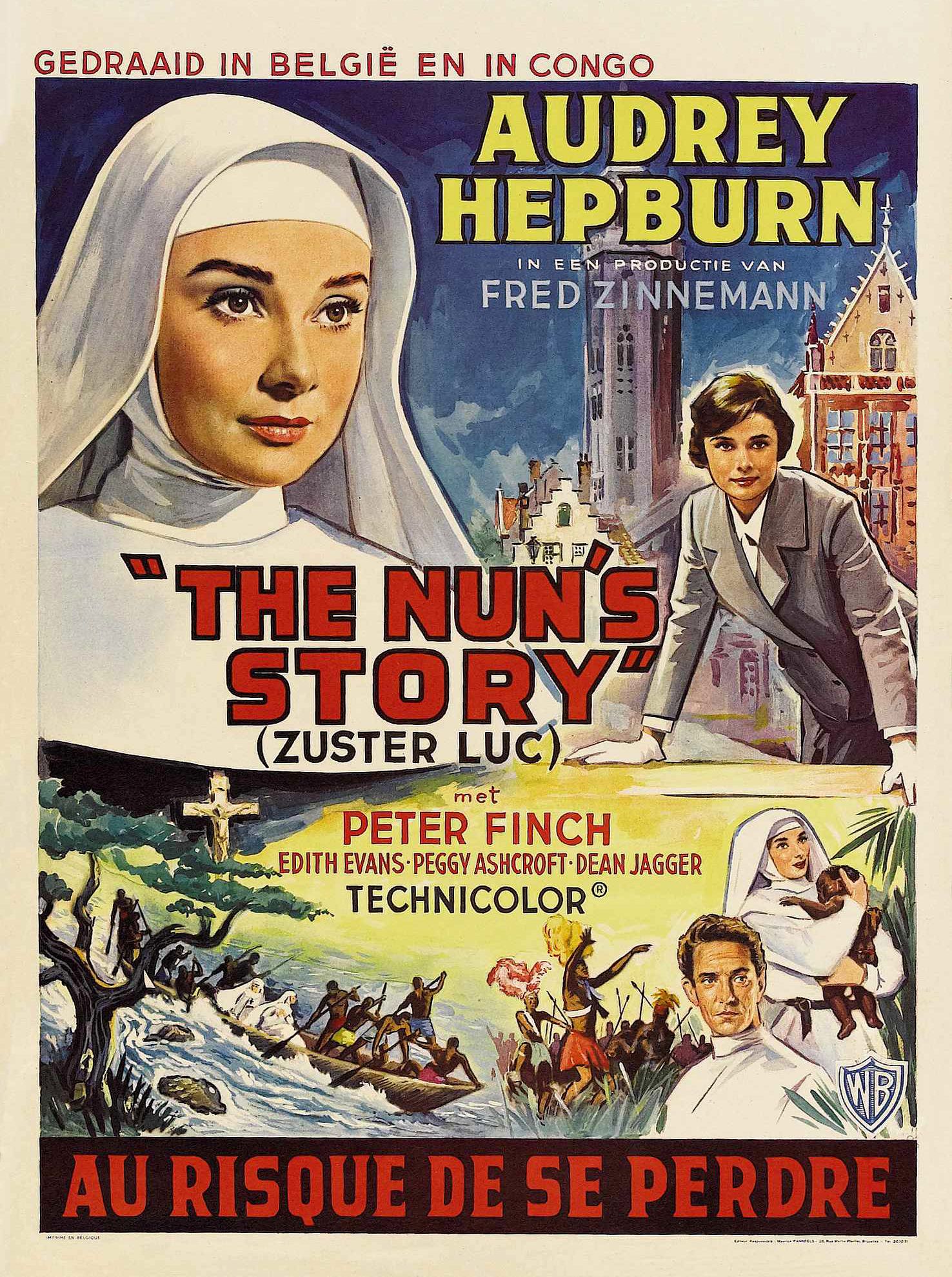 A•ヘプバーン主演映画尼僧物語 初版パンフB5The Nun's Story A•ヘプバーン主演映画尼僧物語 初版パンフB5The Nun's Story