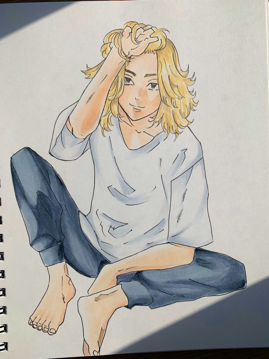 いよいよ今日から放送開始卍卍 リアタイできひんけど帰ったら録画すぐ見よ 楽しみで わたげのイラスト