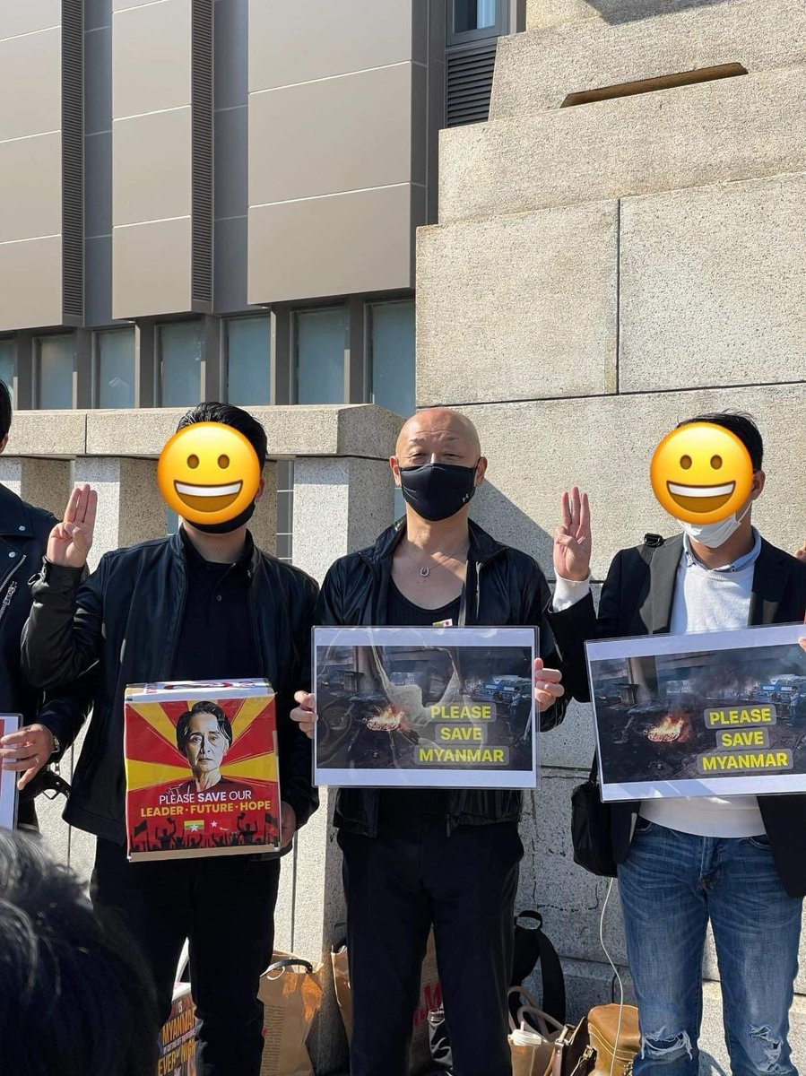 onlyamh's tweet photo. Thanks my Japanese Idol ❤️ for standing together with Myanmar Citizens 🙏🏻 #WhatHappeningInMyanmar #Japan https://t.co/qPkwHYtbv0