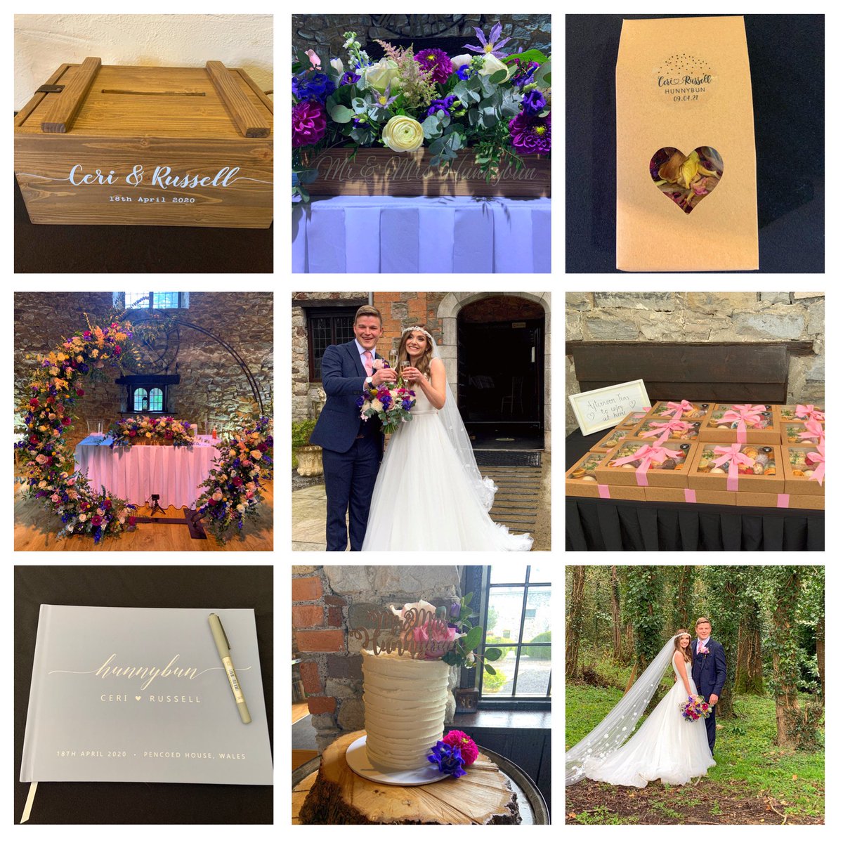 Such a lovely couple got married with us yesterday with some beautiful detail ! Congratulations to the new Mr and Mrs Hunnybun x