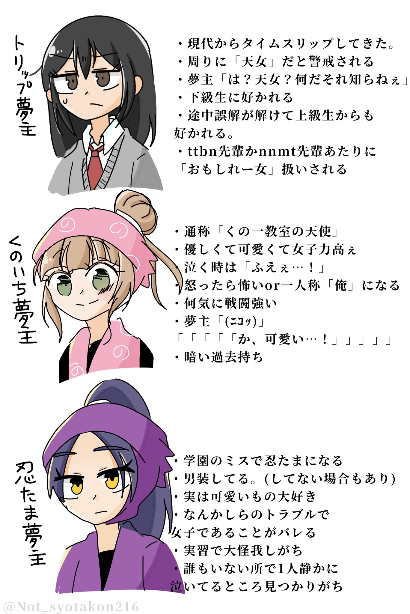 ショタ子 忍たま夢小説夢主三銃士を連れて来たよ 絵はただのイメージ T Co Pwomb0sqzo Twitter