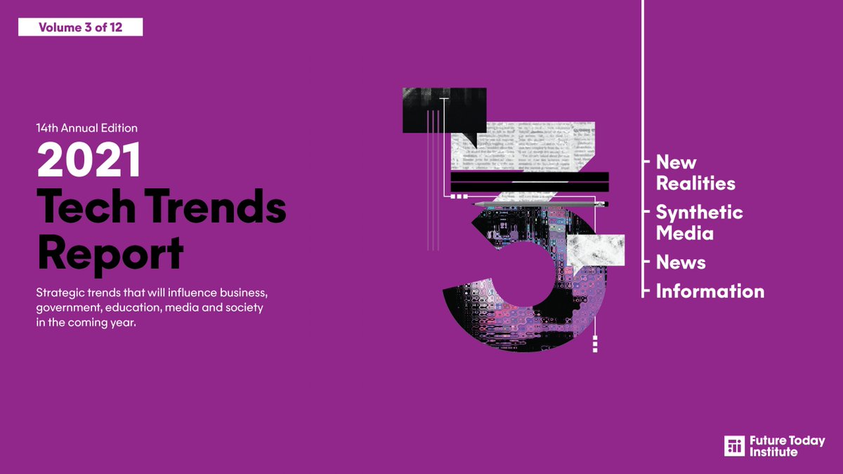 jaypalter's tweet image. Overview of key #tech trends in a wide variety of areas, including #fintech, #blockchain, #AI, #robotics, #biotech, #agtech and others.

@FTI&apos;s 2021 Tech Trends Report 
j.mp/3eQro1I
via @psb_dc @BetaMoroney @andi_staub @RAlexJimenez
