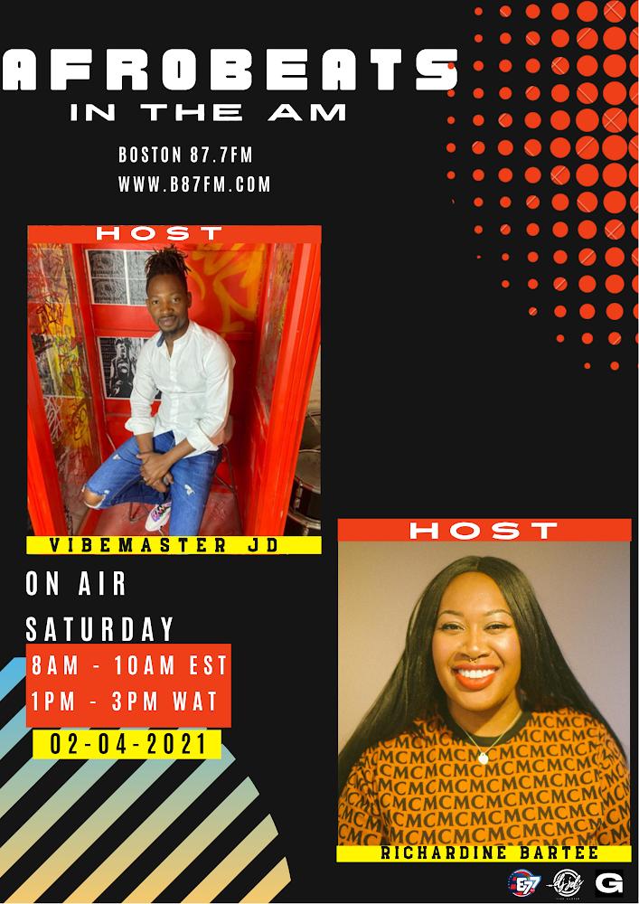 kweku_Genelord's tweet photo. 🚨Saturday Morning 8am Est, 1pm Wat
Afrobeats in the Morning with @THEYAMS
on @B87FM Listen live at Boston 87.7fm or https://t.co/IsyQr6OSNy
🎶🎶 Papito by @JweezyMyNameIs
#abitm #saturday #wisekid #RUMnBOOGIE #100daysofwalking https://t.co/JTtd45vMr9 https://t.co/7zRN3ISNZj
